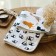 Children's towel "Panda" 50*90 cm, 100% HL, muslin 105 g/m2, Makra 300g/m2
