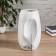 VAZ Coramics Table "Faceless" marble, 10x13x24 cm, white