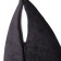 Decorative pillowcase "Tina", size 45x45 cm, dark gray color