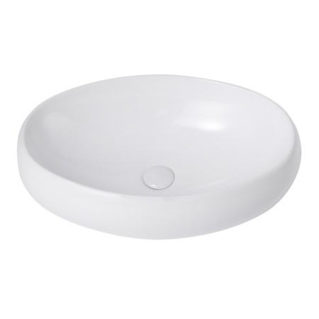 ABBER Bequem AC2102 sink, invoice, 600x405x155 mm, white-2