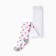 Pantyhose baby kaftan "Stars" 104-110 cm, white color