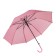 Umbrella - semi -automatic cane "plain", 8 spokes, r = 47 cm, pink color