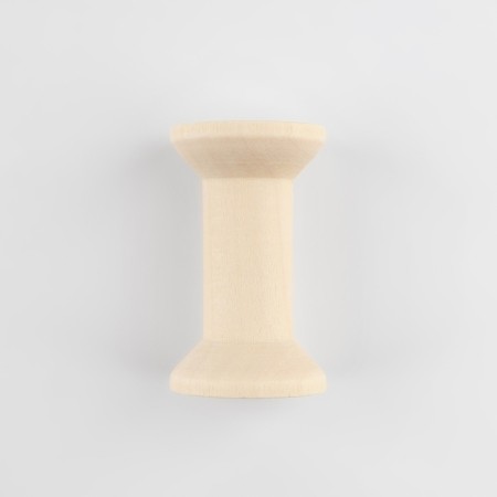 A set of wooden coils without a coating, 5 pcs, d = 3 × 5 cm-2
