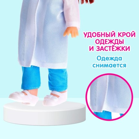 Classic "doctor" doll with sound-4