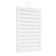 Ventilation ERA 1520RZN, 150 x 200 mm, with a grid, detachable