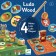 Board game Djeco Lyudo "Forest", 4 in 1
