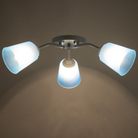 Causte "Online" (cylinder) 3x15W E27 Model: BR 00202 White/blue-2