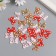 Decor tree for creativity "bow in peas" set of 25 pcs mix 1.2x1.6 cm