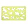 Koh-I-Noor stencil, "animals II"