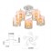 Constancia 9081-305 5h27 40W chandelier