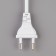 Light device "Snowman with a transparent ball" 9.5 cm, glow of multi, 220 V