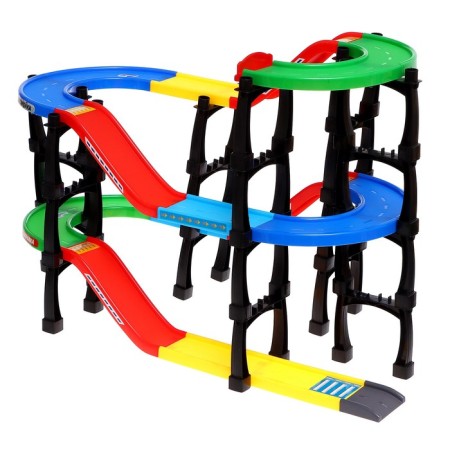 Megaparking garage, 3 metal machines, accessories-11