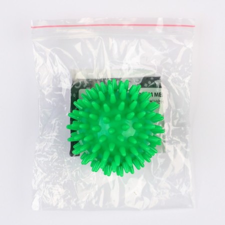 Massage ball Ø7 cm., Green color, crush me-10
