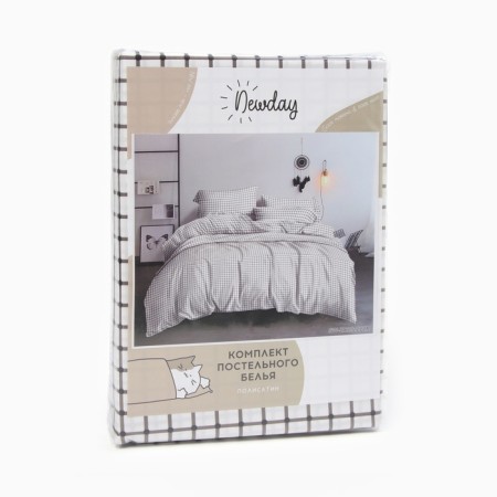 KPB NewDay 2 SP Cell 175*215cm, 180*215cm, 50*70cm-2 pcs, Polisatin, 80 g/m²-4