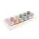 Facial and body paint "Aqua-calor", 3 ml, sparkles, brush, set of 6 colors