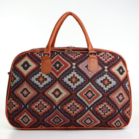 Road bag with lightning, long belt, colorful color-1