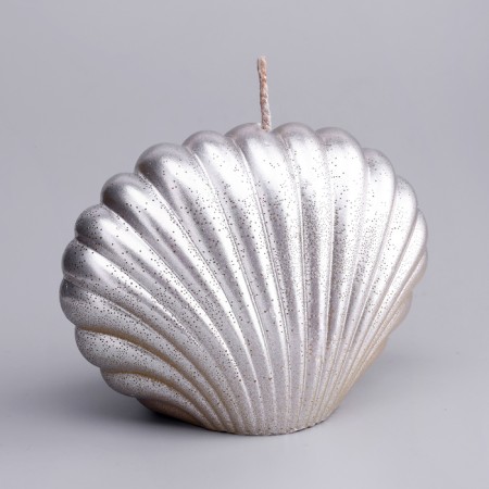 Figure Figure Varnished "shell", 3.2x4.5 cm, silver-2