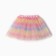 Children's skirt kaftan "gradient" pink, length 30 cm