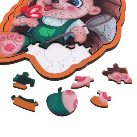 Figure puzzle "Hedgehog"-2