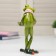 Souvenir Polystone Lak "The Frog cleans the jaw" 16.5x5.8x8.5 cm