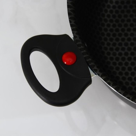Forever pan, 3.5 l, d = 22 cm, removable handles, glass cover, anti -stick coating, black color-3