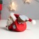 Polystone souvenir "Grandfather Moroz in a red outfit with a curly beard" MIX 10.5x6.5x5.2 cm