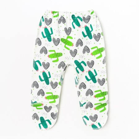 Children's sliders, white color/cacti, height 56 ​​cm-1