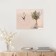 Carty clock is wall-mounted, interior "tree", silent, 30 x 40 cm