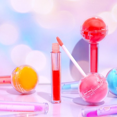 Balm and lip gloss 2 in 1 "Chupa-Chups", mix-10