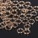 The connective ring is double, insoluble 0.6 cm (set 50 g, ± 510 pcs.) SM-1025, color gold