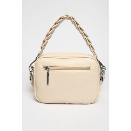 Cross-Body Bag, eco-leather, Ludor Milk, 22x9x19 cm-2
