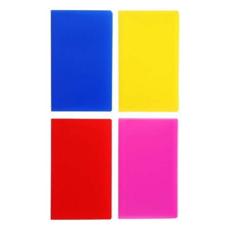 Businessman for 60 cards, 3 cards on 1 sheet, plastic cover, mix-2