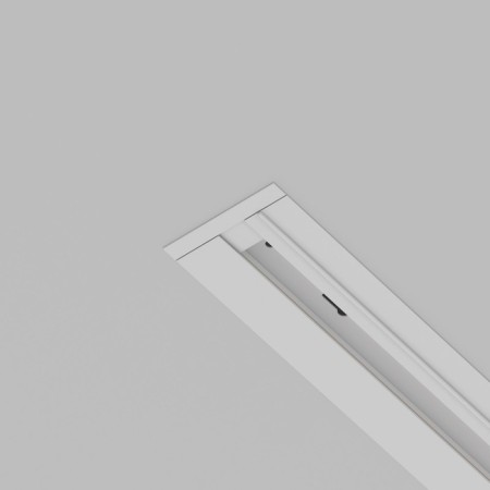 A plug for the built-in track system Technical Track-11W, 3.7x6x2 cm, white color, 1 pc-3
