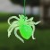 Luminous decorative suspension "Spider", 6 × 2.5 cm