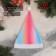 Kolpak New Year's "gradient" 28x39 cm pink-blue