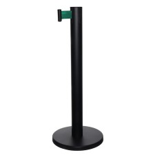 District of the fence of black with an exhaust ribbon-470cm green, height-90cm, D-11CM, floor D-35cm