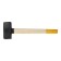 A sledgehammer forged scrap, 5 kg, wooden handle