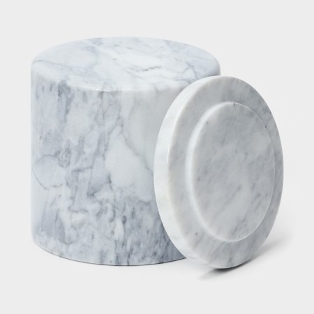 Bank for bulk products Magistro Aleo, Marble, 400 ml, D = 10.5 cm, color gray color-3
