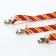 Building Baby "chosen", width 2.5 cm, burgundy/yellow color