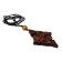 Suspension "Yin-Yang" cedar, symbol of mutual harmony