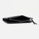 Women's wallet on the button, black color