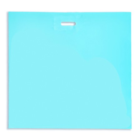 Polyethylene package with a cut pen, 64-60+8 60 μm turquoise