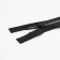 Lightning "Tractor", No. 5, detachable, automatic lock, 60 cm, black/white color