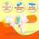 Water pistol "Friendly dinosaur", with pumping, 35 cm., Mix color