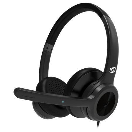 Headphones with a microphone hast HS-L800 Black Falle headband (1978719)
