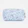 Cosmetic bag with lightning, blue color