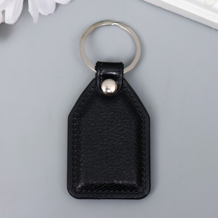 Keychain to the leatherette, metal "anchor" 6.8x4 cm-2