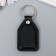 Keychain to the leatherette, metal "anchor" 6.8x4 cm
