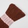 Set of threads Muline No. 3857, 8 ± 1 m, 6 pcs, dark brown color