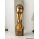 Figure "Face", polystone, 82 cm, color gold